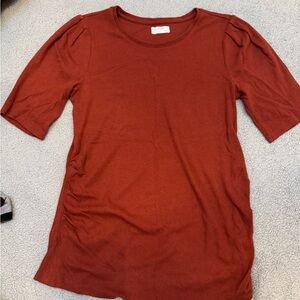 Maurices Burnt Orange Short Sleeve Top